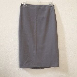 NWOT Grey Mid-length Pencil Skirt